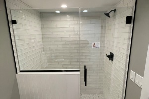 Frameless Shower Door Enclosure in Morristown, NJ