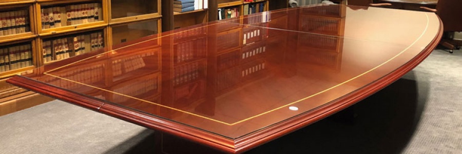 Huge Conference Room Glass Table Top