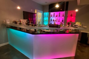 Custom glass for at home bar in West Orange NJ