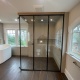 Framed Divided-Lite Shower Splash Panel in Short Hills, NJ